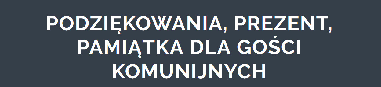 pamiątka na komunię, pamiątka na komunię